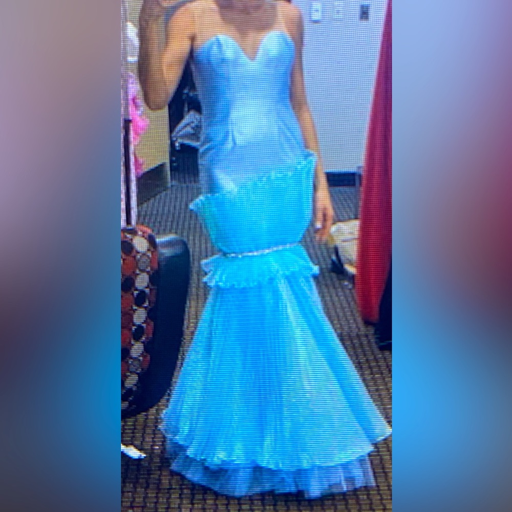 SIZE:0-2  COLOR:Ocean Blue